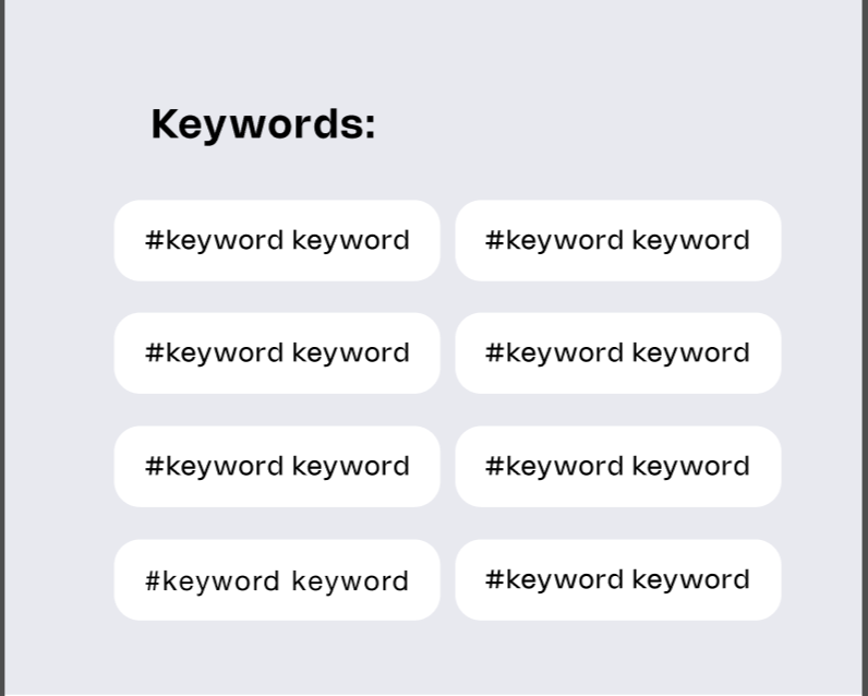 Keywords